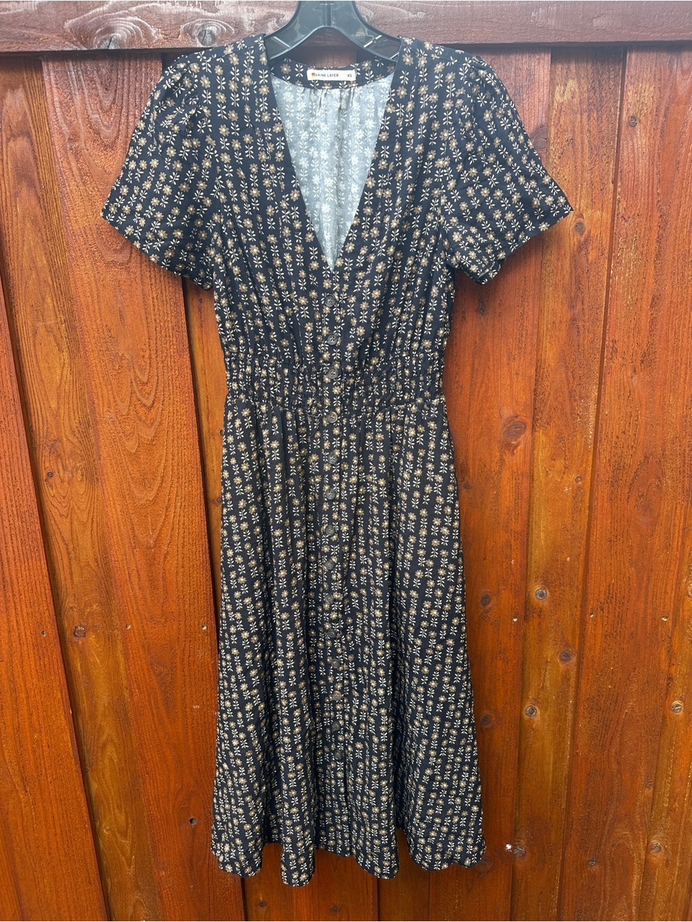 Marine Layer floral dress